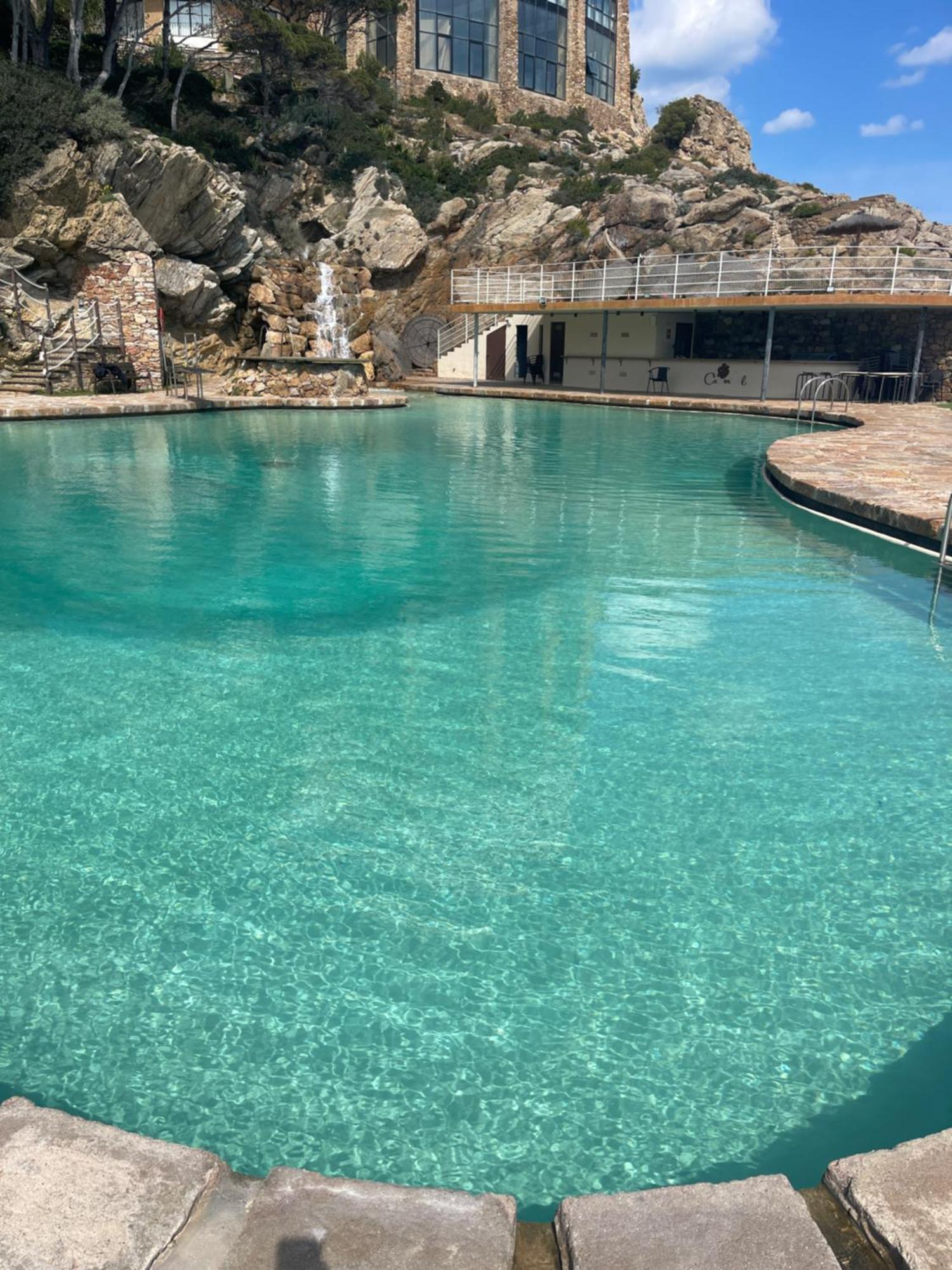 Capsasalbegur74 Terraza Sobre Mar Piscina Del Mar Daire Dış mekan fotoğraf